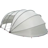 Vidaxl – Abri de piscine 538 x 440 x 204 cm – Tente en polyester 185T – Résistant aux intempéries et aux UV – Portes zippées et cordes de stabilisation