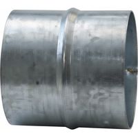Manchon de distribution d'air chaud en acier galvanisé Ø125 mm Conduits d'air
