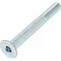 TFHC M6X70 Acier 10.9 Zingué Blanc Filetage Partiel DIN 7991
