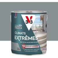 V33 Bodenfarbe für extreme Klimazonen, Satin-Schiefergrau, 2,5 l V33
