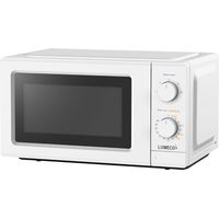 Microondas 700 w blanco 20 l 5 funciones ( 4 niveles + descongelación)
