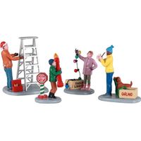 Getting Ready To Decorate Set Of 4 Art.-Nr. 12030