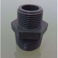 Sonderangebot PVC U Kunststoff Doppelnippel reduziert 1"AGx3/4"AG 1020172320000