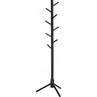 Vasagle porte manteau moderne noir 175 cm