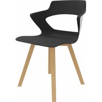 Chaise de réunion en tissu Canvas