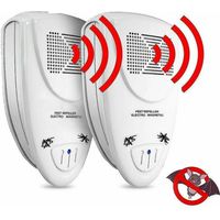 2-part ultrasonic bat repellent in a twin pack – keeps bats away in 72 hours, in accordance with European regulations