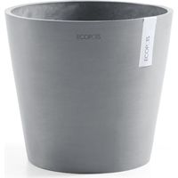 Ecopots Amsterdam 40 + Blumentopf mit Wasserreservoir - L 40 cm x H 34,8 cm - Innen- und Außenbereich