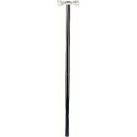 Rottner supporto per cassetta postale Mailbox Stander, utilizzabile con cassetta postale Rottner Mailbox, in acciaio, da inserire nel terreno, di colore nero.