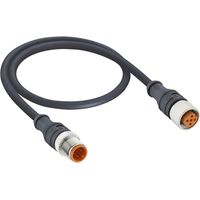 Lutronic 1097 Sensor-/Aktor-Anschlussleitung M12 Stecker, gerade 1.50 m Polzahl Sensoren: 5 1 St.
