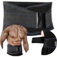 Cintur贸n lumbar magn茅tico XXL para la columna vertebral que calienta la parte posterior de la zona lumbar.
