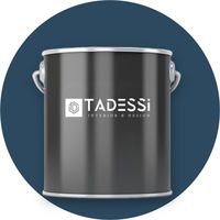 TADESSI Wall Select Wandfarbe Blau - Nachthimmel - abwaschbare Innenfarbe matt - Dispersionsfarbe - Geruchsarm und Lösemittelfrei