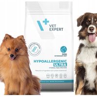 Croquettes hypoallergéniques Vet Expert Ultra 2 kg pour chiens allergiques au poisson