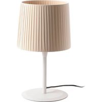 Faro SAMBA - Tischlampe Round Tapered Beige, E27