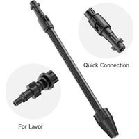 Lance de Nettoyage Haute Pression 1x1cm - Accessoire Compatible Karcher K2-K7, Lavor, Parkside - 160 Bar