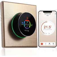 Termostato WiFi Beca BAC-7000ELW con Manopola Gold