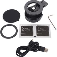 Supporto magnetico a ventosa per cellulare da auto, con rotazione a 360 gradi e utilizzo a mani libere, realizzato in lega di alluminio.