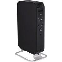 Mill Oil1500WIFI3BL Radiador eléctrico negro diseño escandinavo
