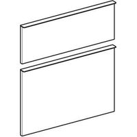 GE Set Schubladen Frt f. iCon US für WT Breite 90 cm, weiß (2 St.)