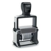 Trodat 5558 sello numerador negro duradero para oficina