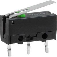 Microinterruttore stampato a leva 10,8 mm 0,1a/6vdc D2fs-fl-n