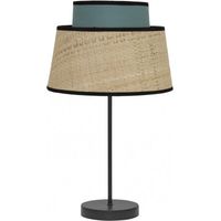 FABRILAMP Sobremesa modelo JIA con detalle turquesa