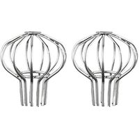 Lot de 2 protections de gouttière en acier inoxydable pour gouttière, protection contre les feuilles, la mousse, la boue et les débris (convient pour un trou de 50 mm de diamètre)