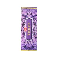 INCIENSO VIOLETAS, AMBER, STICK 20 VARILLAS