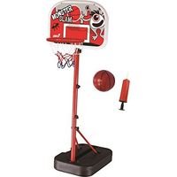 Canestro da Basket Piantana Pallone Pompa Aria Pallacanestro Bambini Regolabile