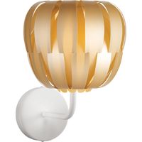 Applique Moderna Queen Polilux ® New Gold E Metallo 1 Luce E27