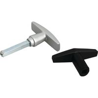 WSS Manilla de puerta aluminio plata oliva negra ergonómica