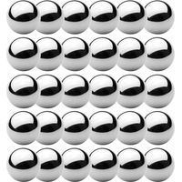 Cyclingcolors – Lot de 30 billes acier 1/4' (6.35mm) haute précision – Roulement cage à billes pour cyclisme et modélisme – Charge max dynamique élevée