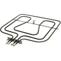 Ersatzteil - Heizelement Oberhitze 800 W + 1650 W - - FAURE, ELECTROLUX, IKEA, ZANKER, ARTHUR MARTIN ELECTROLUX, ZANUSSI, AEG, LEONARD, PROGRESS, ESSENTIEL B, JUNO, ARTHUR MARTIN, ZOPPAS, REX