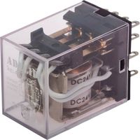 Relais Miniatur-Relais Finder 24V DC 5A 4 Wechsler 14 Pins für DIN-Schienenmontage