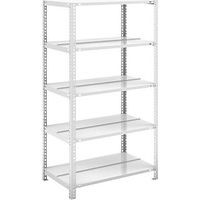 hofe Scaffale portadocumenti a vite grigio chiaro RAL 7035