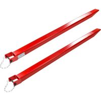 Rallonges de fourches 180 cm pour chariot élévateur - 2 pces - Type 1