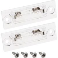 BUNTHAUS PA Deux feux de plaque d'immatriculation à LED 3B5 943 021 A/B/D / 3B5 998 026 A / 3BD 943 021 / 1KD 943 021, compatibles avec Passat, Caddy et Transporter.