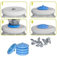 Kit sous vide - 5 valves + poiçons