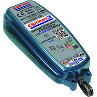 Optimate 3 Batterieladegerät, von 2 bis 50 Ah, mit Entsulfatierungsfunktion. Optimiert Leistung und Lebensdauer der Batterie, Zyklus