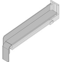GUTMANN Gleitabschluss BF 4004-Z, 460 mm, mit Dichtstück