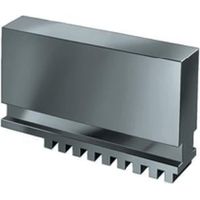 Röhm ganascia monoblocco BL lunghezza speciale, misura 200, set 3 ganasce, non temprato, 16MnCr5, lunghezza 120 - 130033.