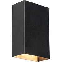 Moderne Wandleuchte Schwarz 2-flammig - Otan S