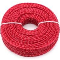 Filo universale per decespugliatore Aiperq, filo in nylon da 3,0 mm, filo resistente in nylon per decespugliatori a testina urtata e giardinaggio (torsione, 3 mm x 56 m)