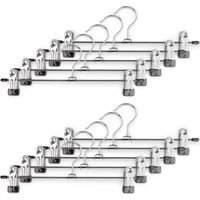20 Clips metálicos portátiles para lavandería con ganchos Percha para ropa Percha de arranque