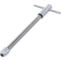 Porte taraud tourne-gauche extra long 255 mm a cliquet de m3 à m 10