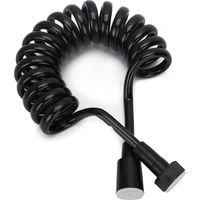 Flexible Douchette WC Rétractable Ressort 2m avec Raccord Cuivre