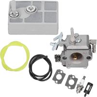 Kit carburateur et filtre à air en alliage d'aluminium 11131201603, compatible avec les modèles STIHL 030AV, 031AV et 032AV.