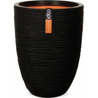 Vase élégant bas - CAPI EUROPE - RIB NL - 46 x 58 cm - Noir