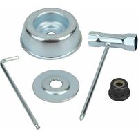 kit ecrou Tete debroussailleuse Universelle, pour débroussailleuse Thermique, stihl, Echo, ryobi Tete.