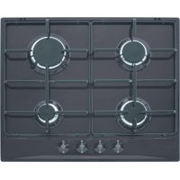 Placa de cocina Glem Gas GT64AN antracita 60 cm 3000 W