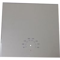 Vitre a l'intérieur pour le fourneaus W1-90 de Wamsler - vitrocéramique - dimensions d'encastrement parfaitement adaptées